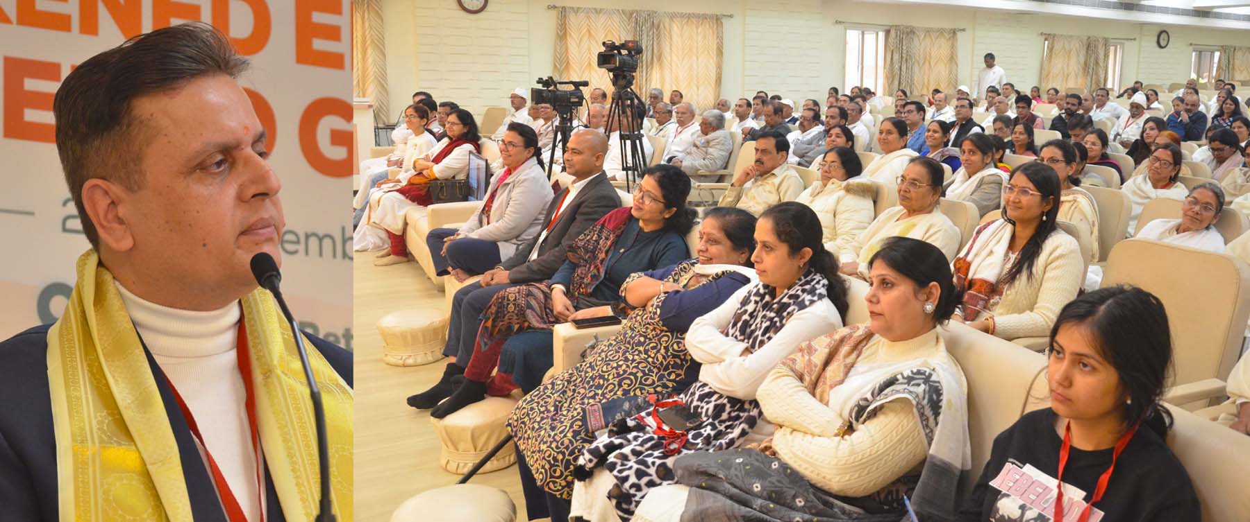 गुरुग्राम: असली शिक्षा संस्कारों में परिवर्तन लाती है: डॉ. संजय कुमार झा