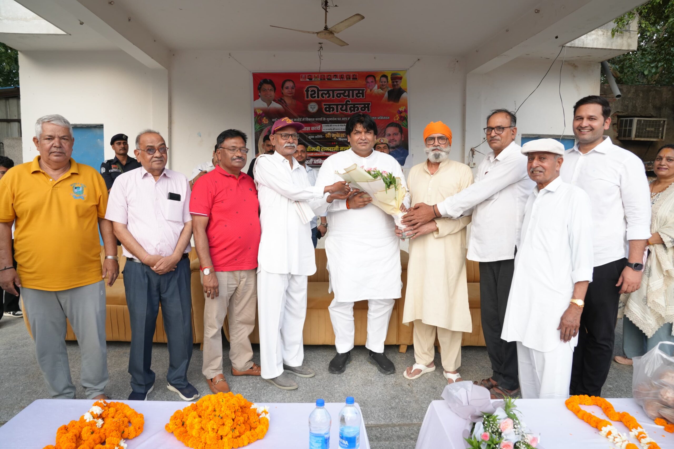 विधायक मुकेश शर्मा ने किया वार्ड-24 में ₹2.50 करोड़ की विकास योजनाओं का शुभारंभ