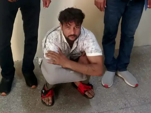 पलवल में STF की बड़ी कार्रवाई: 20 हजार का इनामी बदमाश गिरफ्तार, 277 ग्राम हेरोइन व विदेशी पिस्टल बरामद